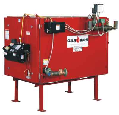 Clean Burn CB-500-CTB Waste Oil Boiler