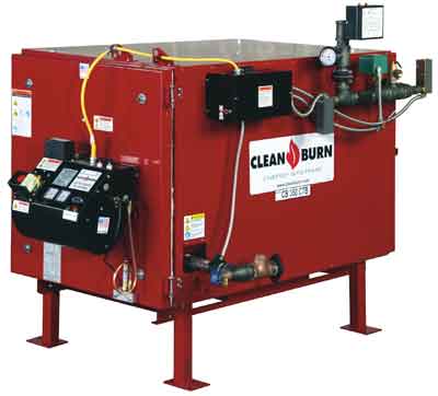 Clean Burn CB-350-CTB Waste Oil Boiler